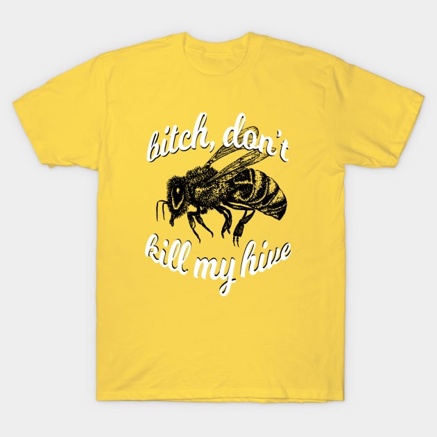 Save The Bees T-Shirt by ZackryDesigns